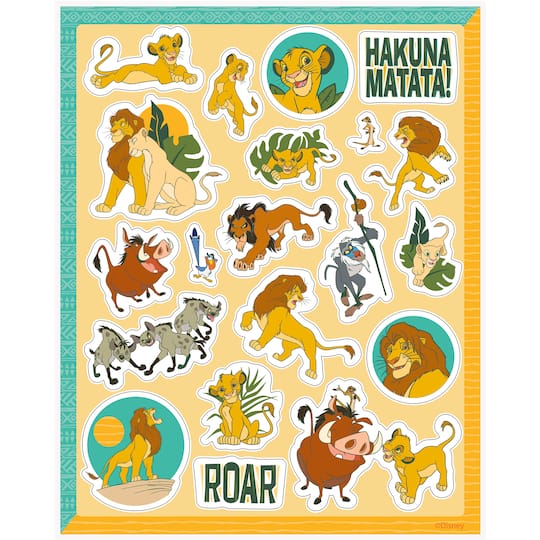 Lion King Stickers The Lion King Party Favors